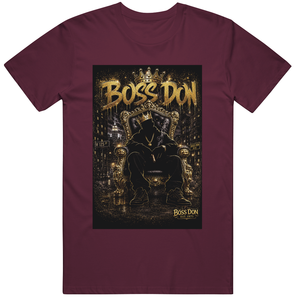 Silhouette of a King / BOSS DON Luxury Tee T Shirt