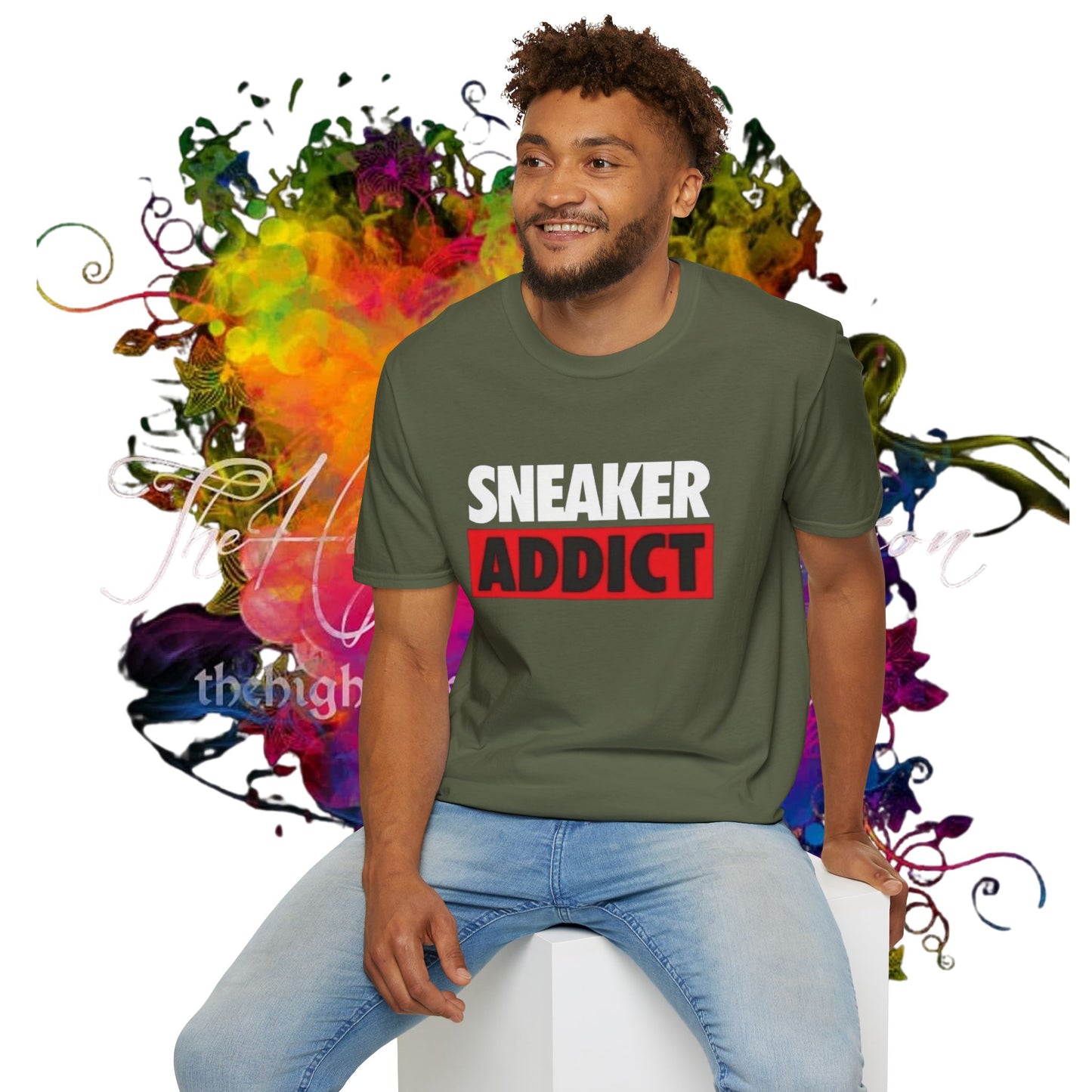 Sneaker Addict Unisex Softstyle T-Shirt | Sneaker head Tee