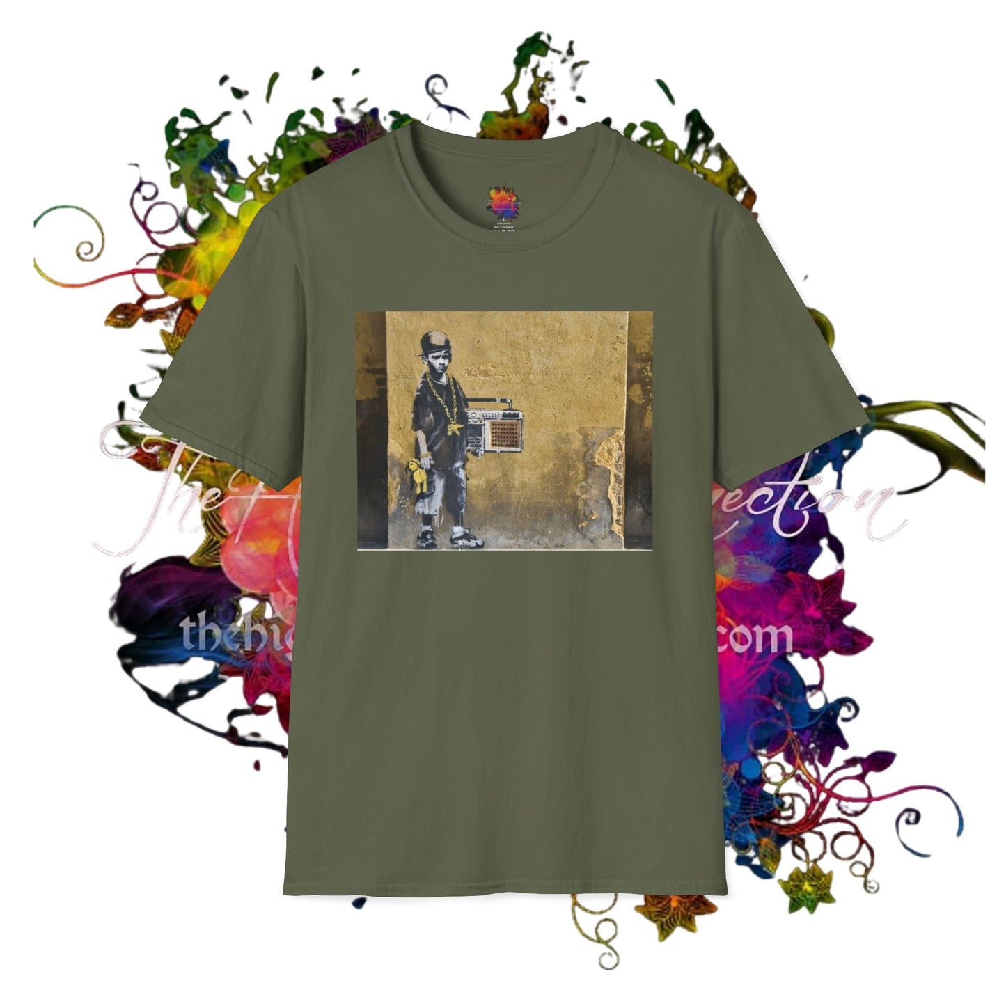 Growin' Up Hard..Street Inspired Unisex Softstyle T-Shirt
