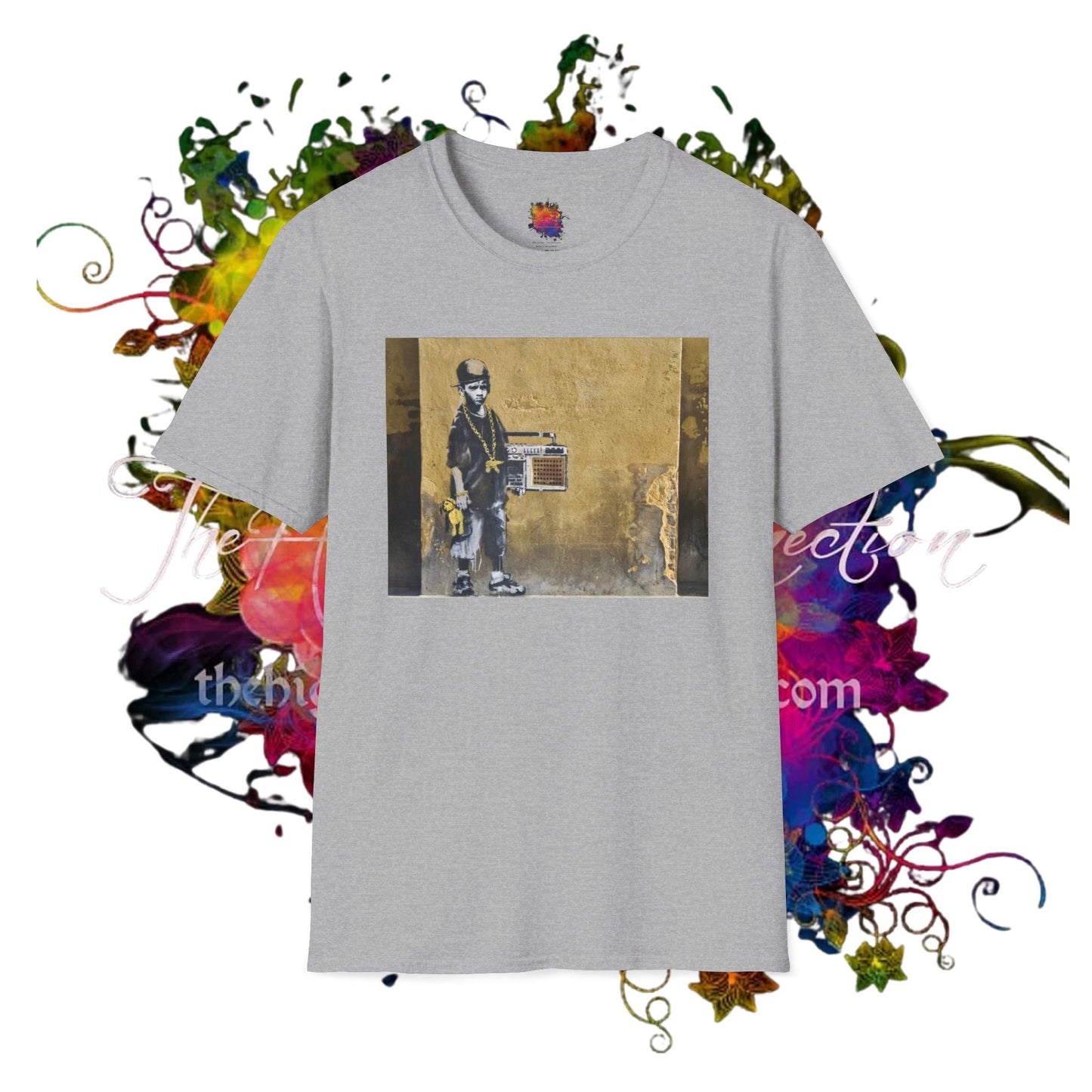 Growin' Up Hard..Street Inspired Unisex Softstyle T-Shirt