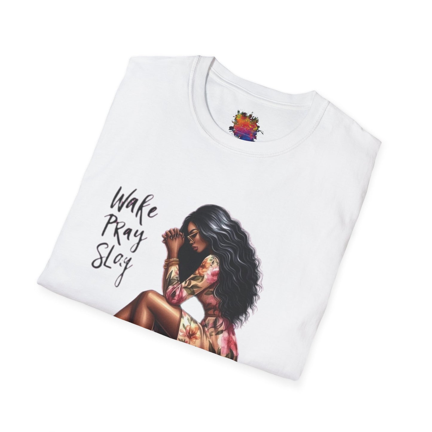 Wake,Pray,Slay... Unisex Softstyle T-Shirt