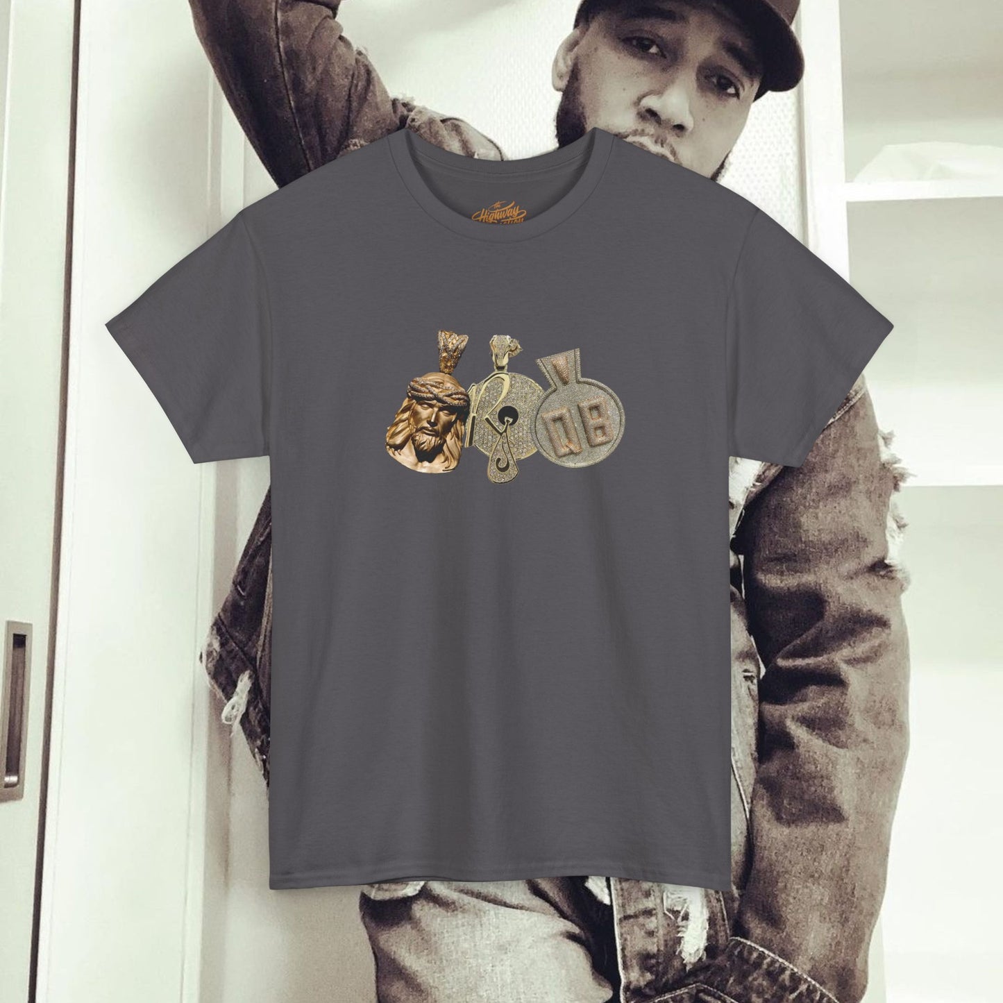 Brooklyn, Marcy, Queensbridge Unisex Heavy Cotton Tee