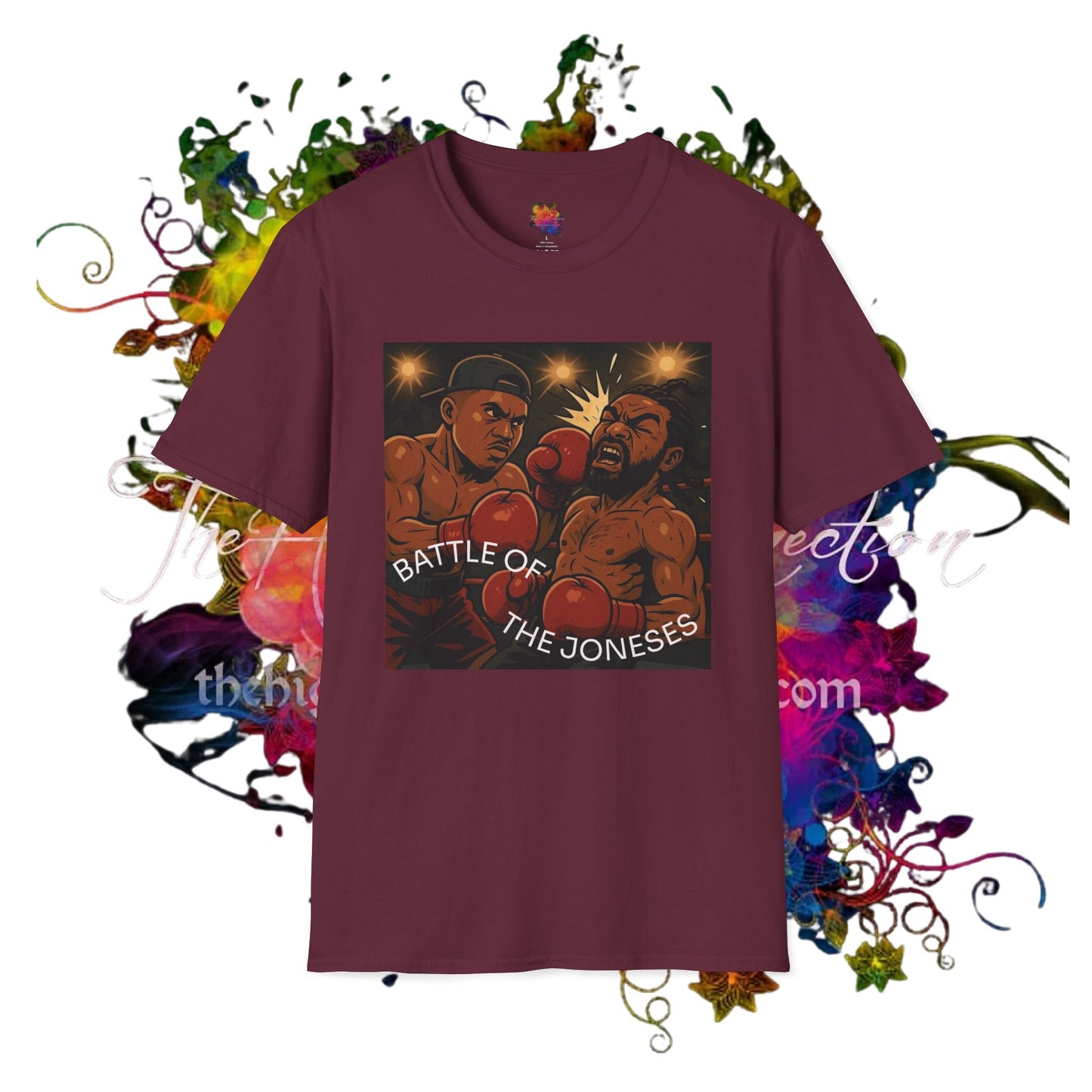 Battle of the Joneses / HipHop Unisex T-Shirt, Funny Boxing Tee