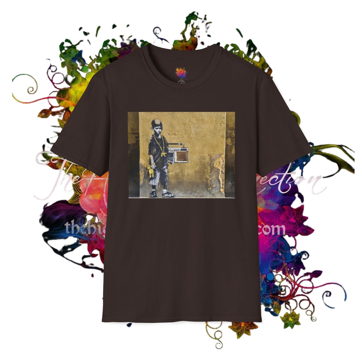 Growin' Up Hard..Street Inspired Unisex Softstyle T-Shirt