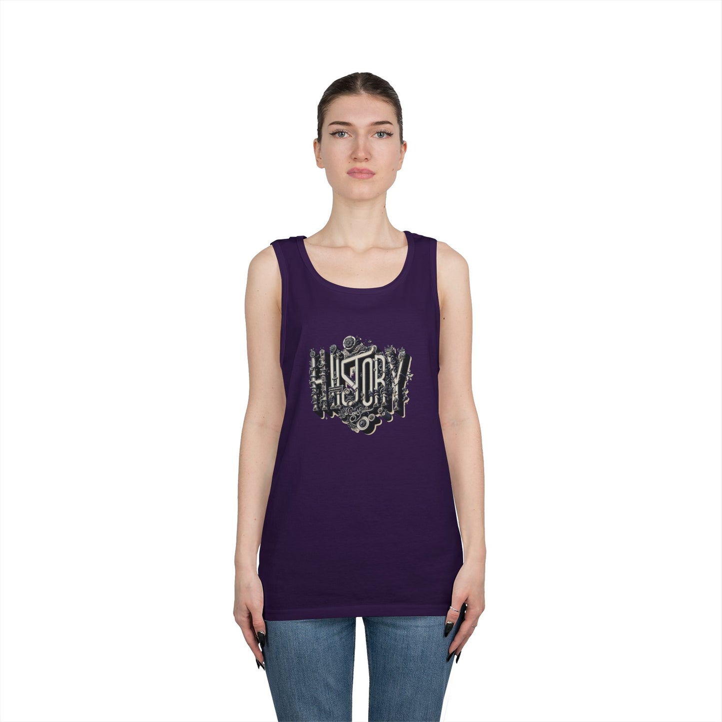 History Unisex Graphic Tank Top