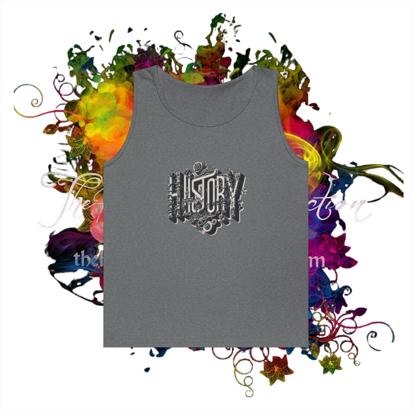 History Unisex Graphic Tank Top