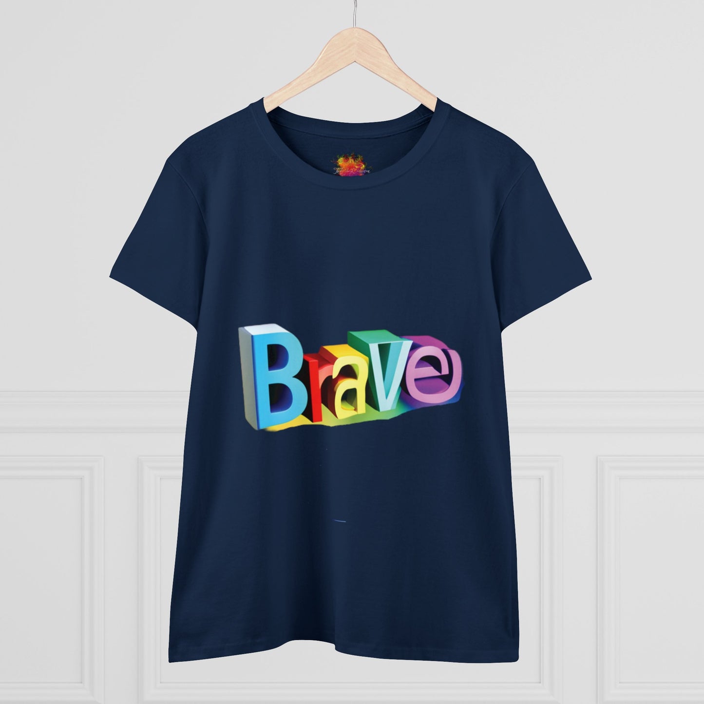 BRAVE Women's Midweight Cotton Tee