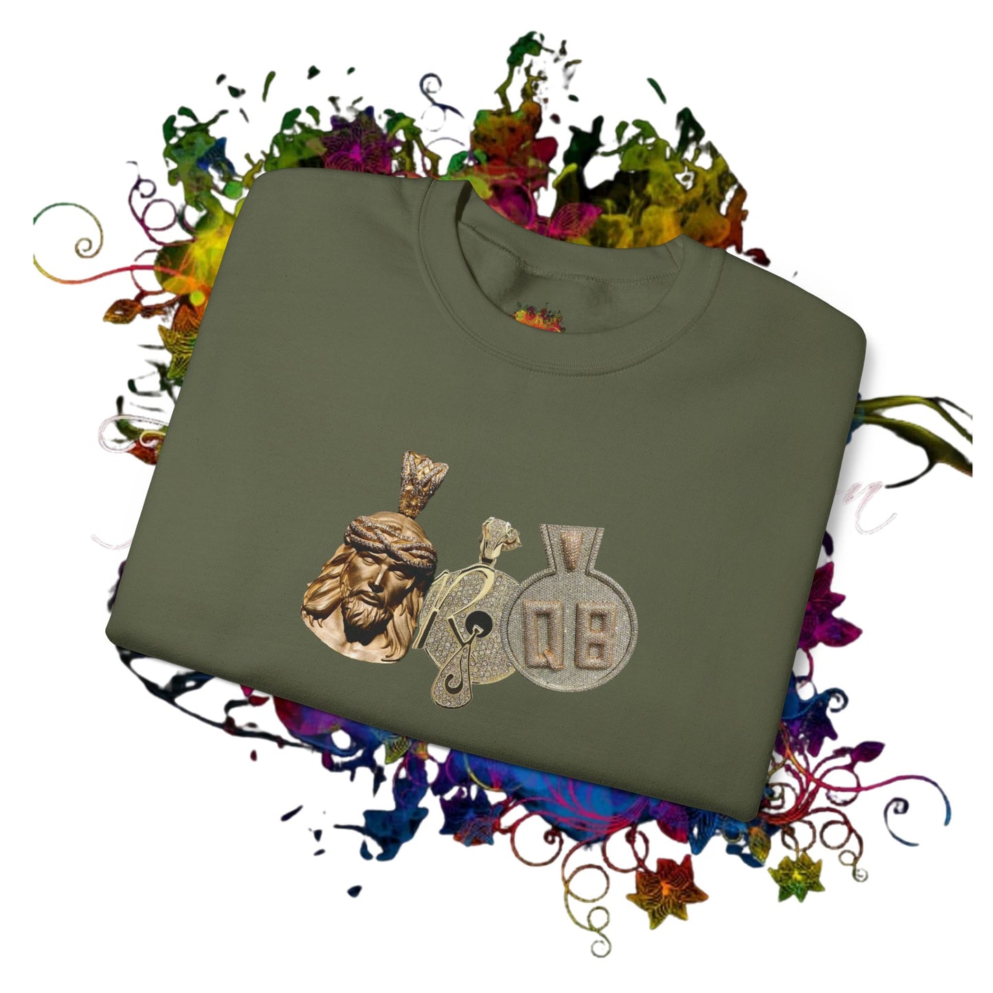 Brooklyn, Jay, Queensbridge..  Unisex Heavy Blend™ Crewneck Sweatshirt