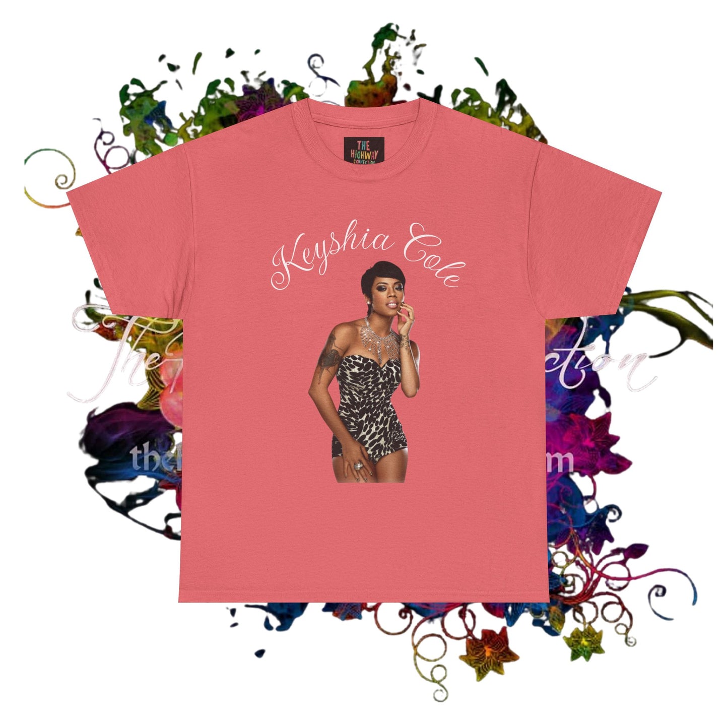 Keyshia Cole Inspired Unisex Heavy Cotton Tee - Stylish and Comfortable Shirt for Music Lovers