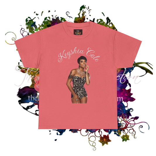 Keyshia Cole Inspired Unisex Heavy Cotton Tee - Stylish and Comfortable Shirt for Music Lovers
