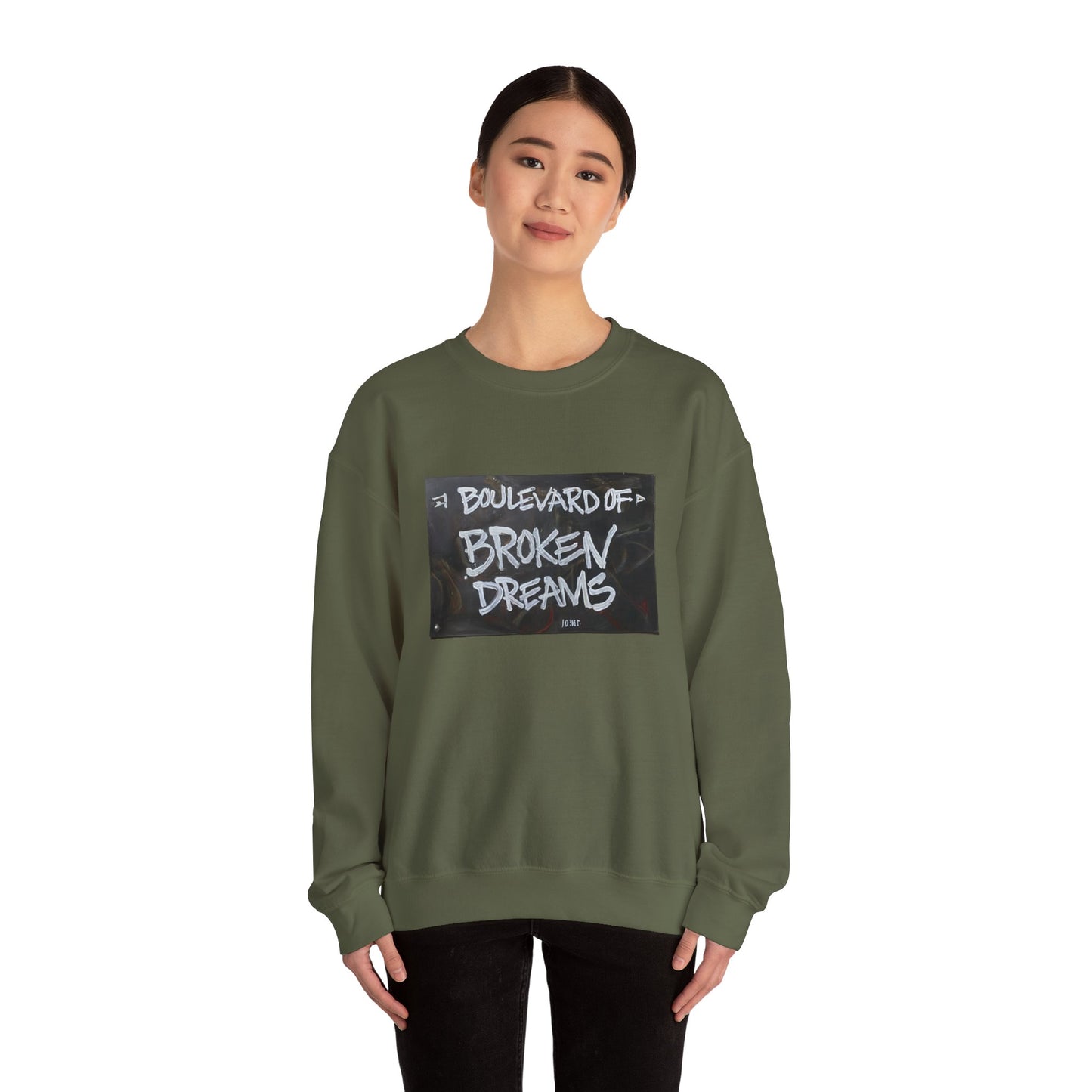 Boulevard of Broken Dreams Unisex Heavy Blend™ Crewneck Sweatshirt