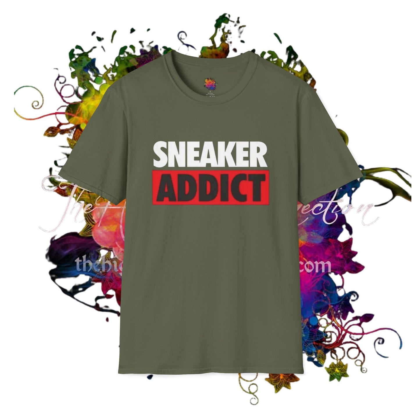 Sneaker Addict Unisex Softstyle T-Shirt | Sneaker head Tee