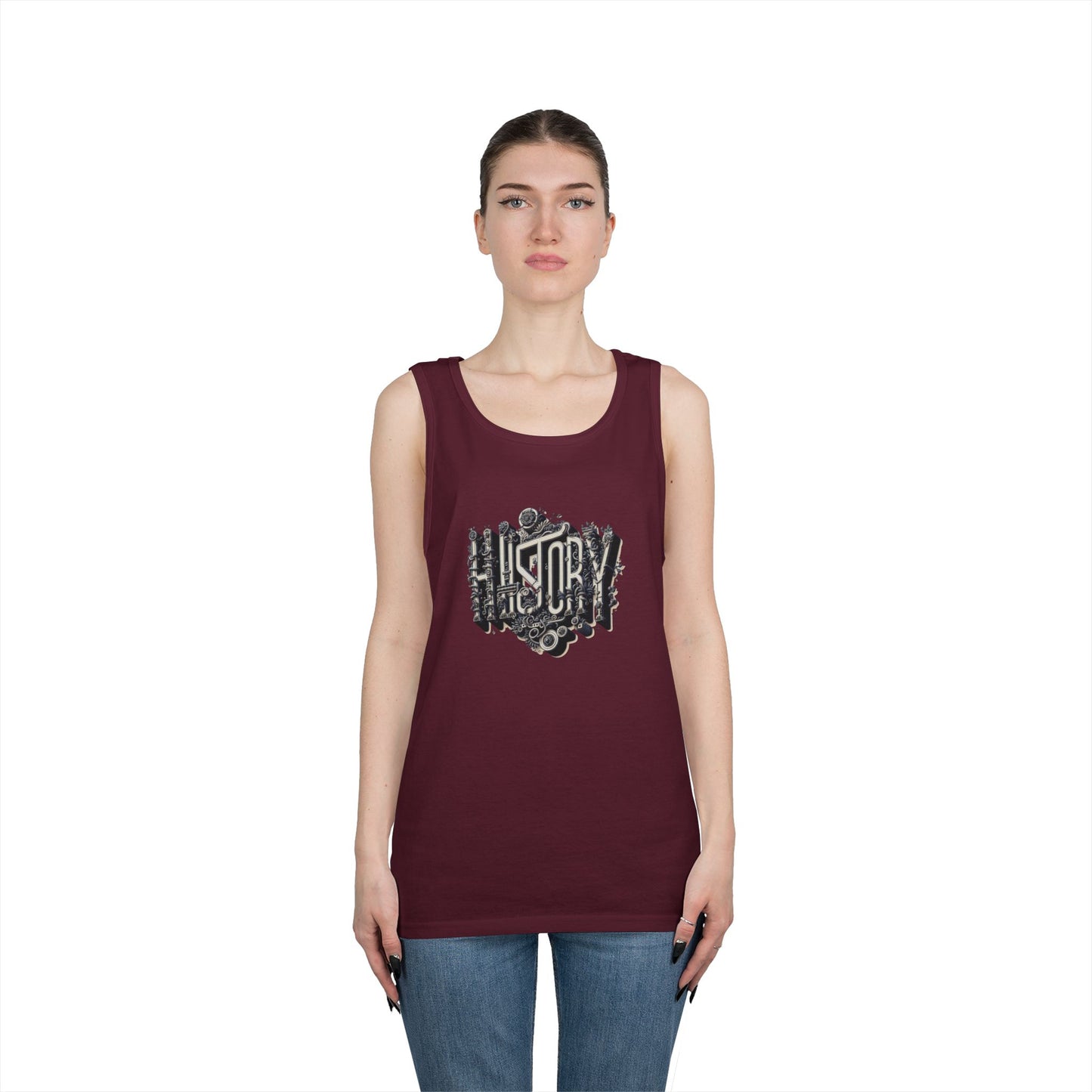 History Unisex Graphic Tank Top