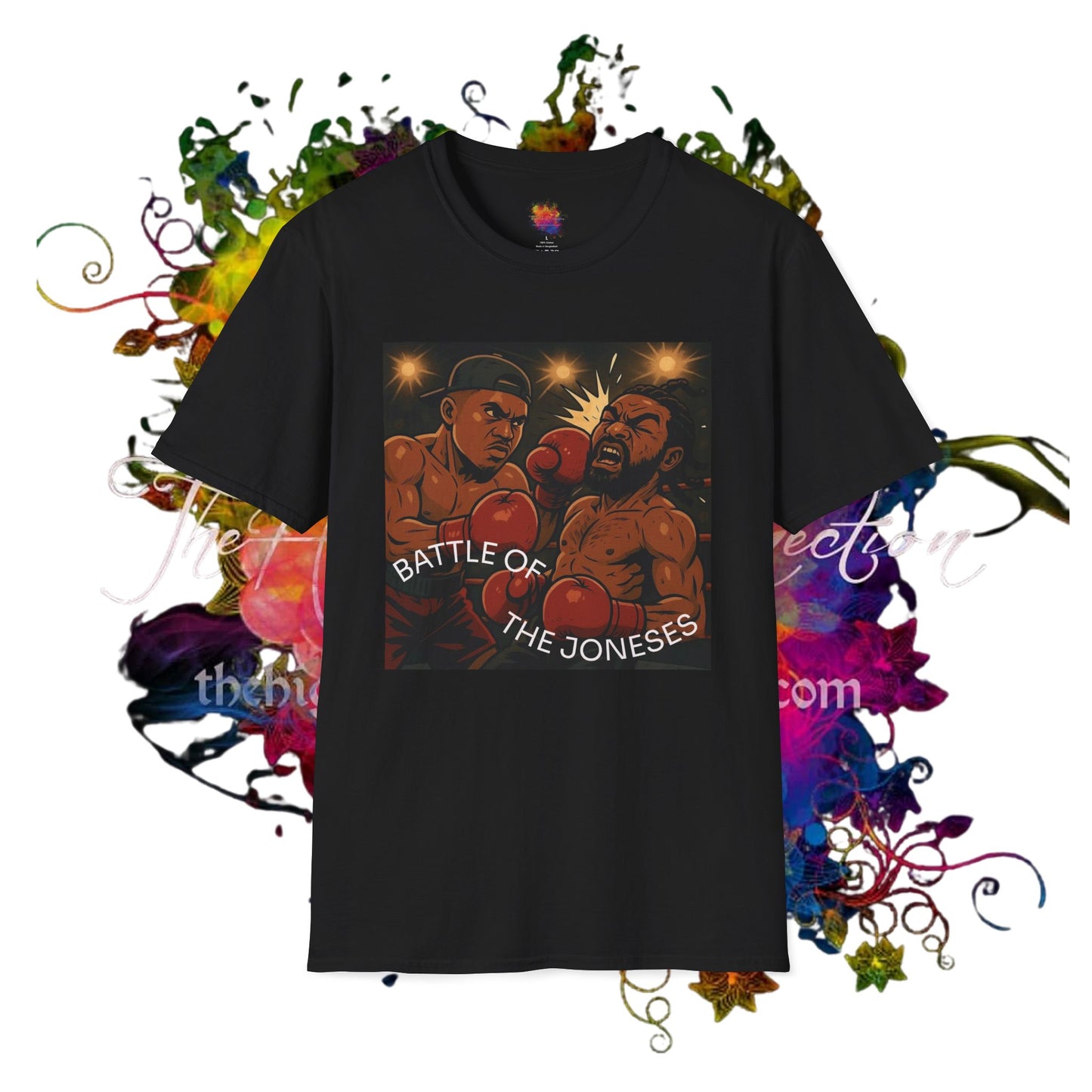 Battle of the Joneses / HipHop Unisex T-Shirt, Funny Boxing Tee