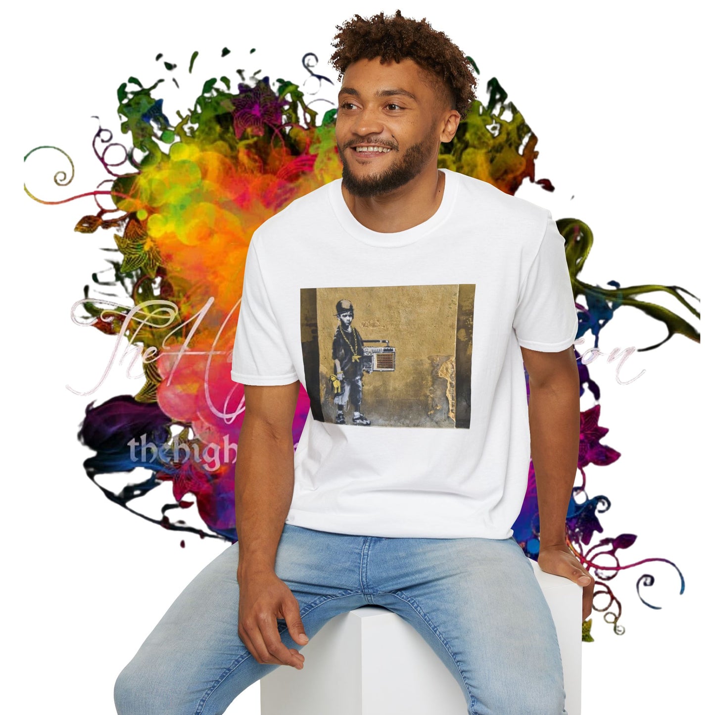 Growin' Up Hard..Street Inspired Unisex Softstyle T-Shirt