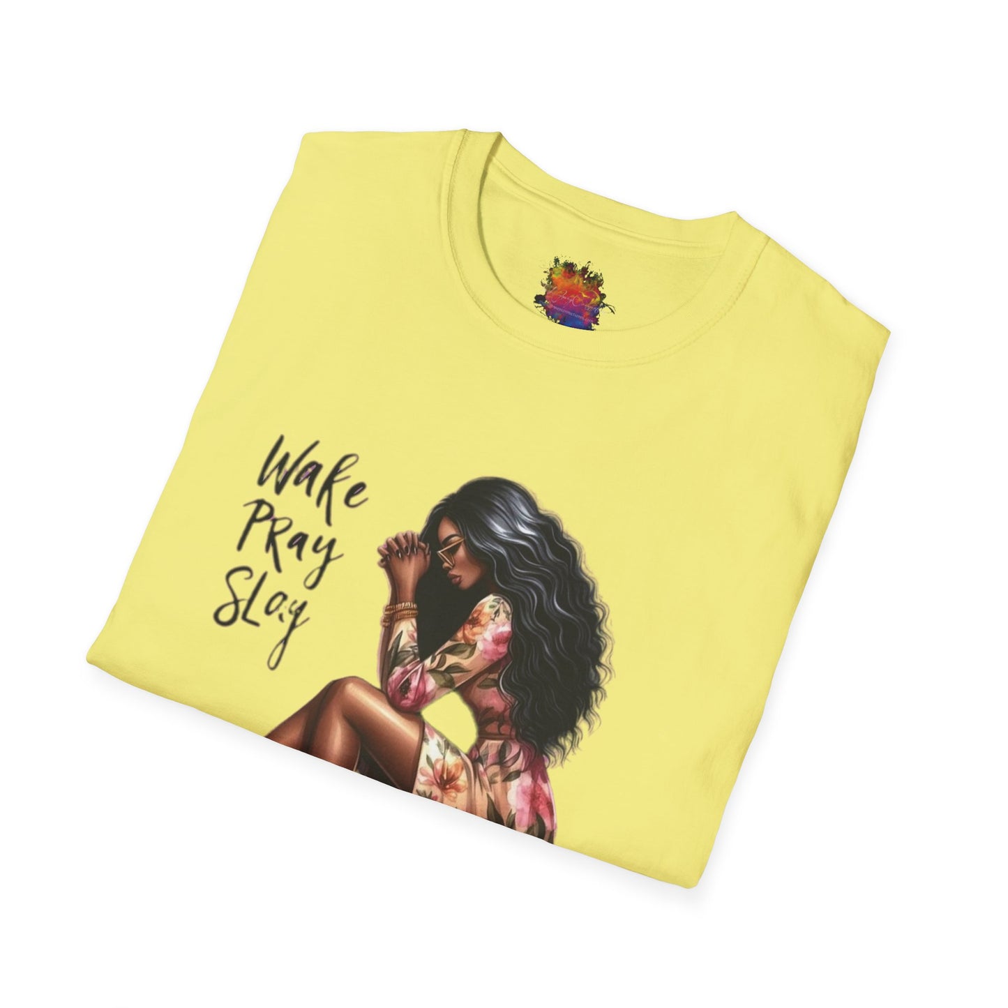 Wake,Pray,Slay... Unisex Softstyle T-Shirt