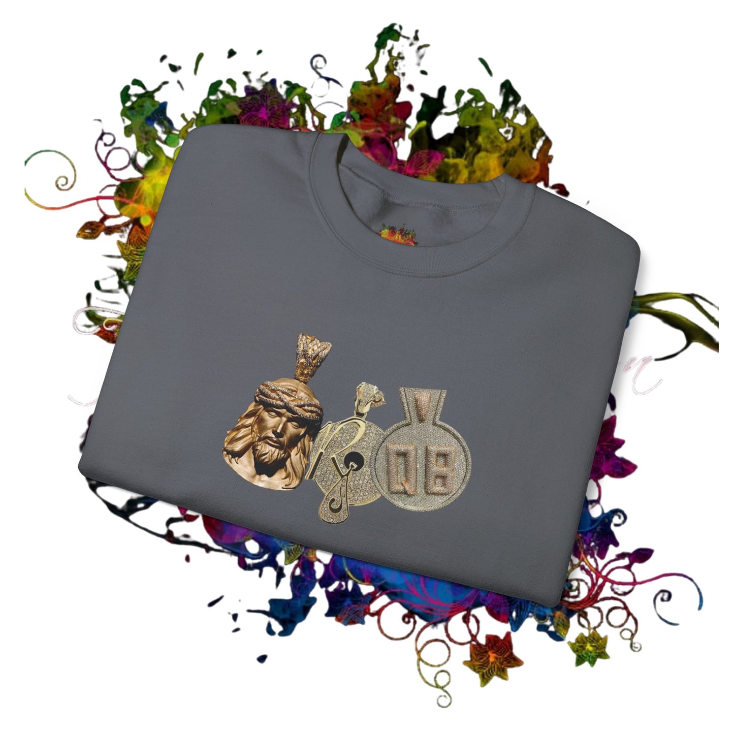 Brooklyn, Jay, Queensbridge..  Unisex Heavy Blend™ Crewneck Sweatshirt