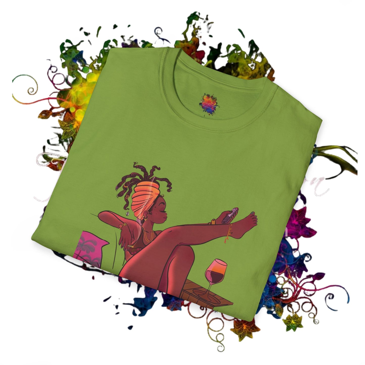 Unisex Relax Ya Self T-Shirt - Chill Vibes & Self-Care Reminder