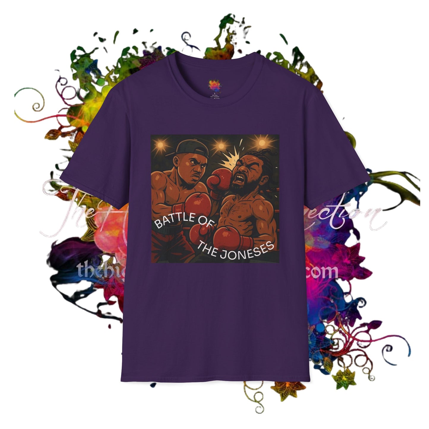 Battle of the Joneses / HipHop Unisex T-Shirt, Funny Boxing Tee