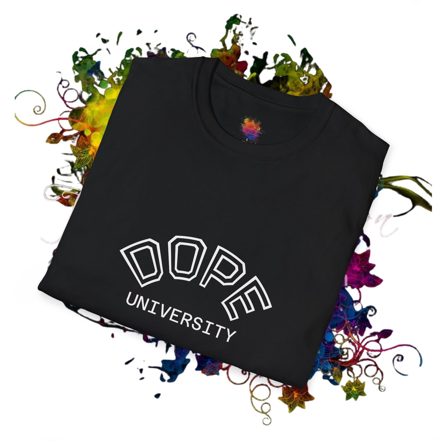 DOPE UNIVERSITY - Unisex Softstyle Tee