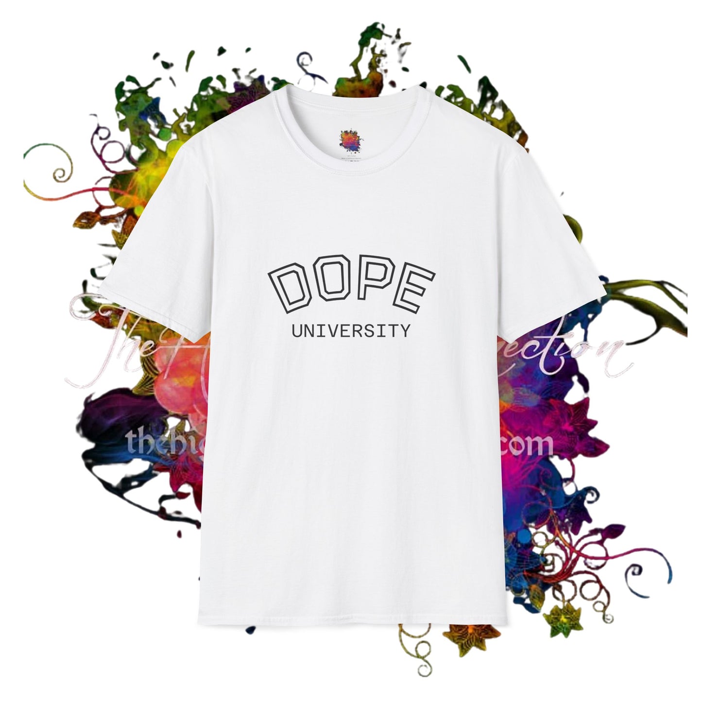 DOPE UNIVERSITY - Unisex Softstyle Tee
