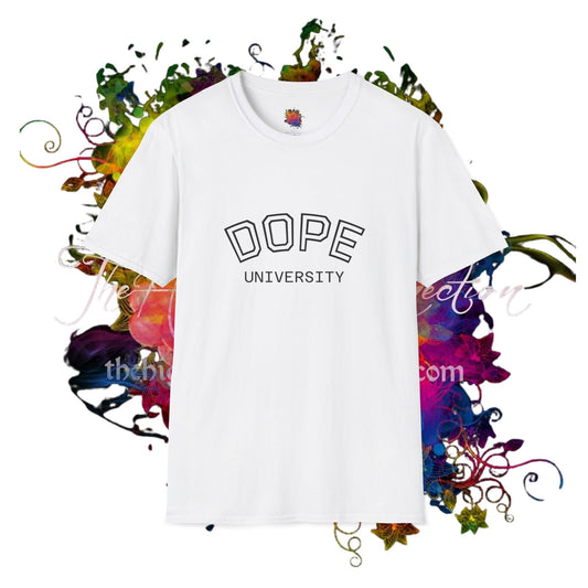 DOPE UNIVERSITY - Unisex Softstyle Tee