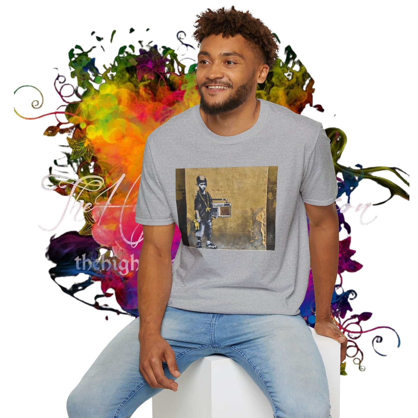 Growin' Up Hard..Street Inspired Unisex Softstyle T-Shirt