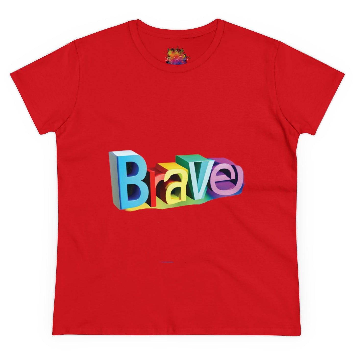 BRAVE Women's Midweight Cotton Tee