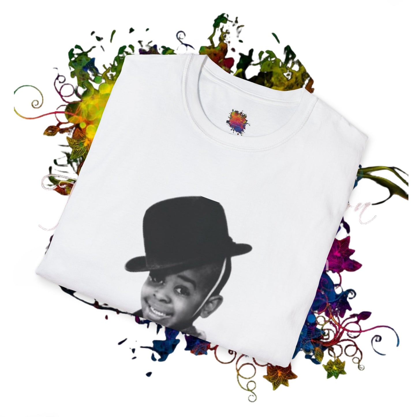 Vintage STYMIE Throwback Graphic Tee with Top Hat