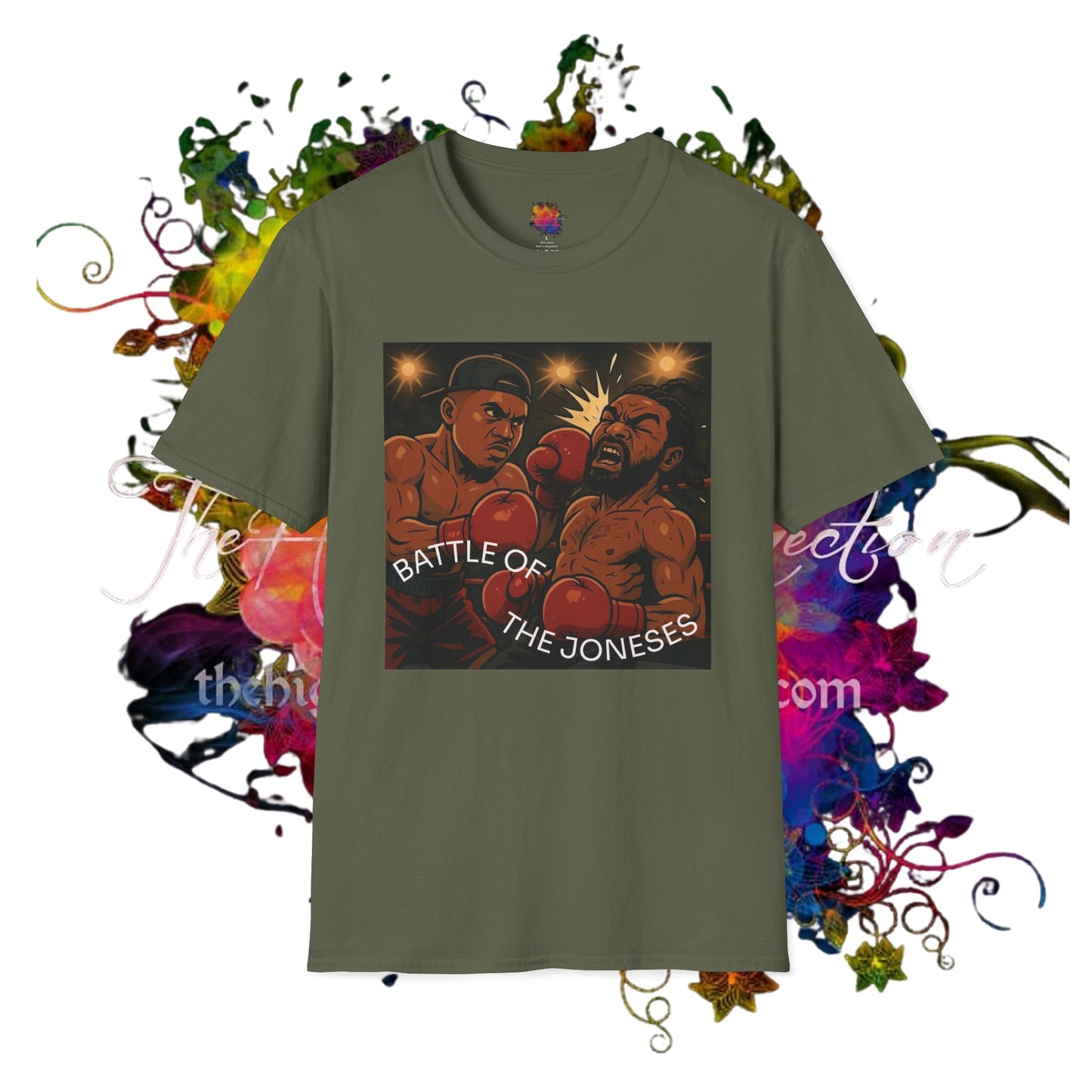 Battle of the Joneses / HipHop Unisex T-Shirt, Funny Boxing Tee