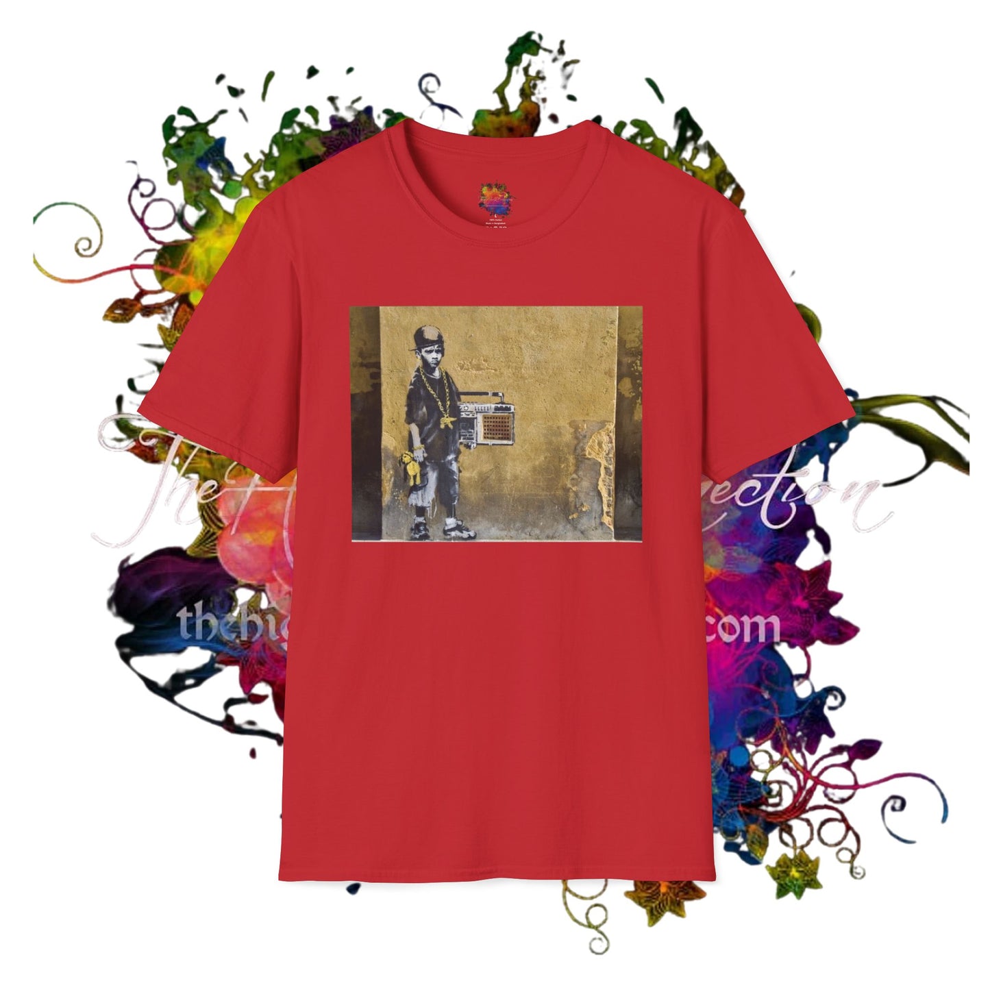 Growin' Up Hard..Street Inspired Unisex Softstyle T-Shirt