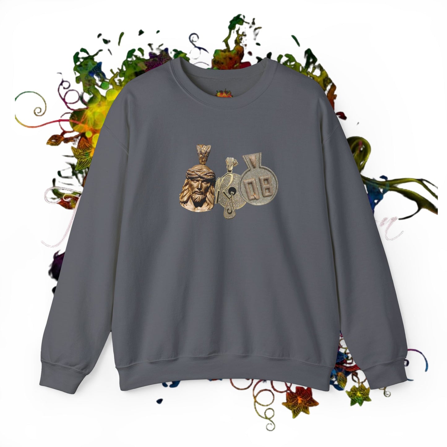 Brooklyn, Jay, Queensbridge..  Unisex Heavy Blend™ Crewneck Sweatshirt