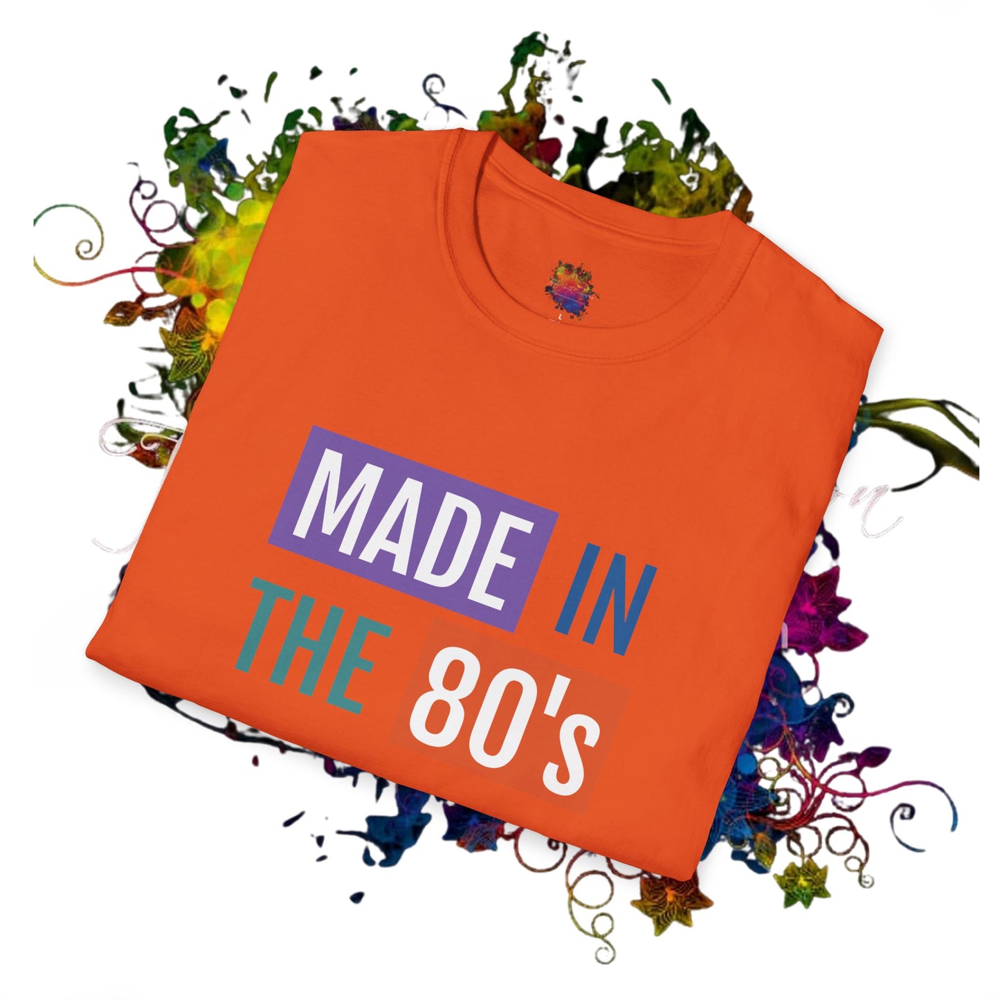 Made in the 80's Unisex Softstyle T-Shirt - Retro Nostalgia Tee