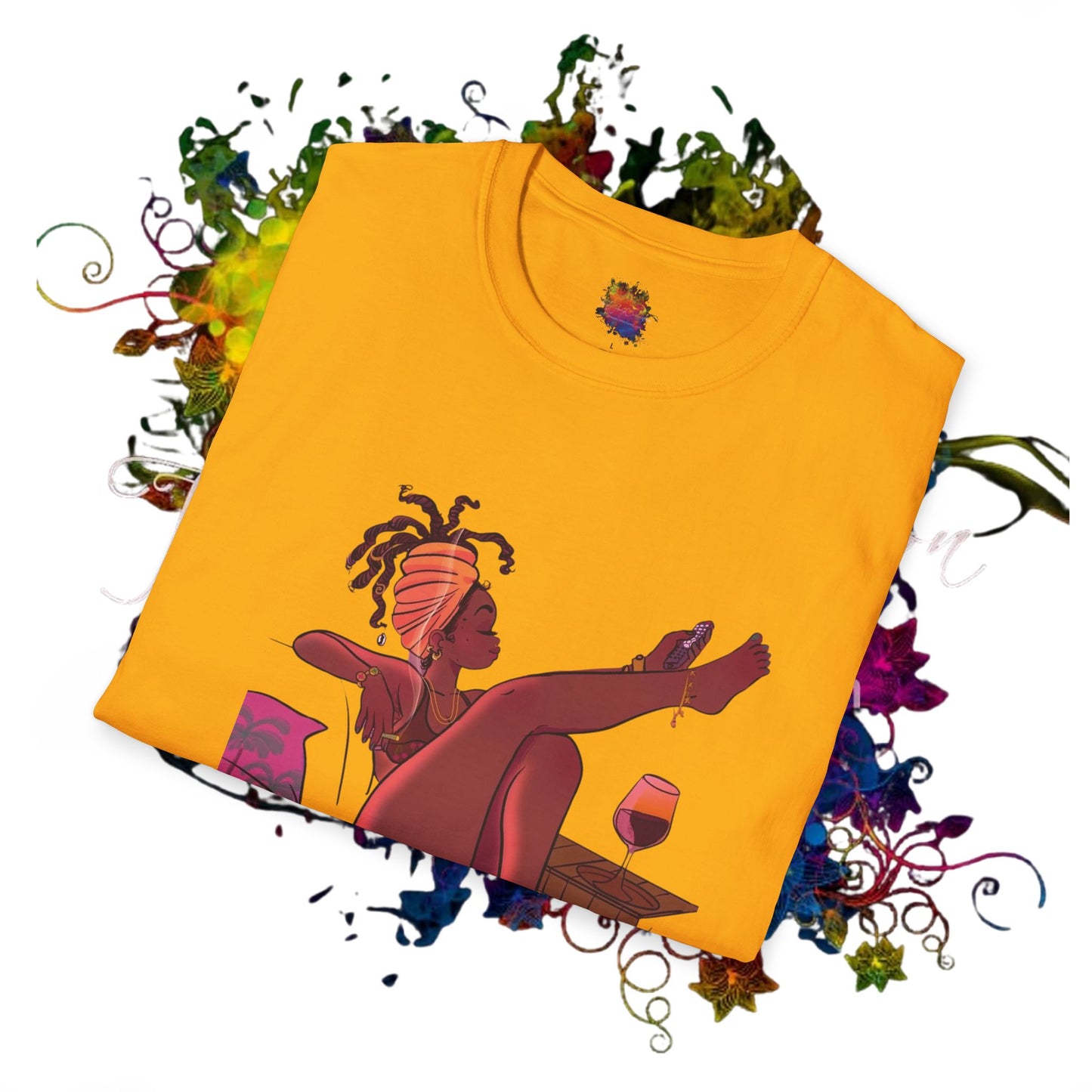 Unisex Relax Ya Self T-Shirt - Chill Vibes & Self-Care Reminder