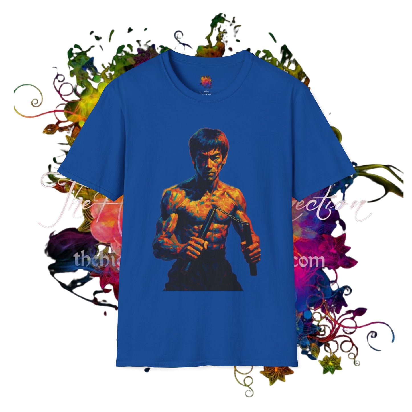 Bruce Lee Inspired Unisex T-Shirt, Martial Arts Shirt, Fitness Apparel, Gift for Him, Casual Wear, Kung Fu Tee