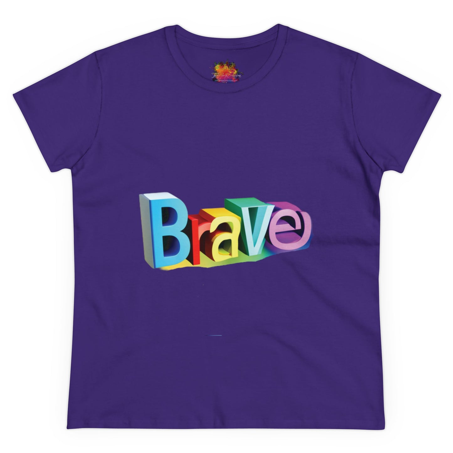 BRAVE Women's Midweight Cotton Tee