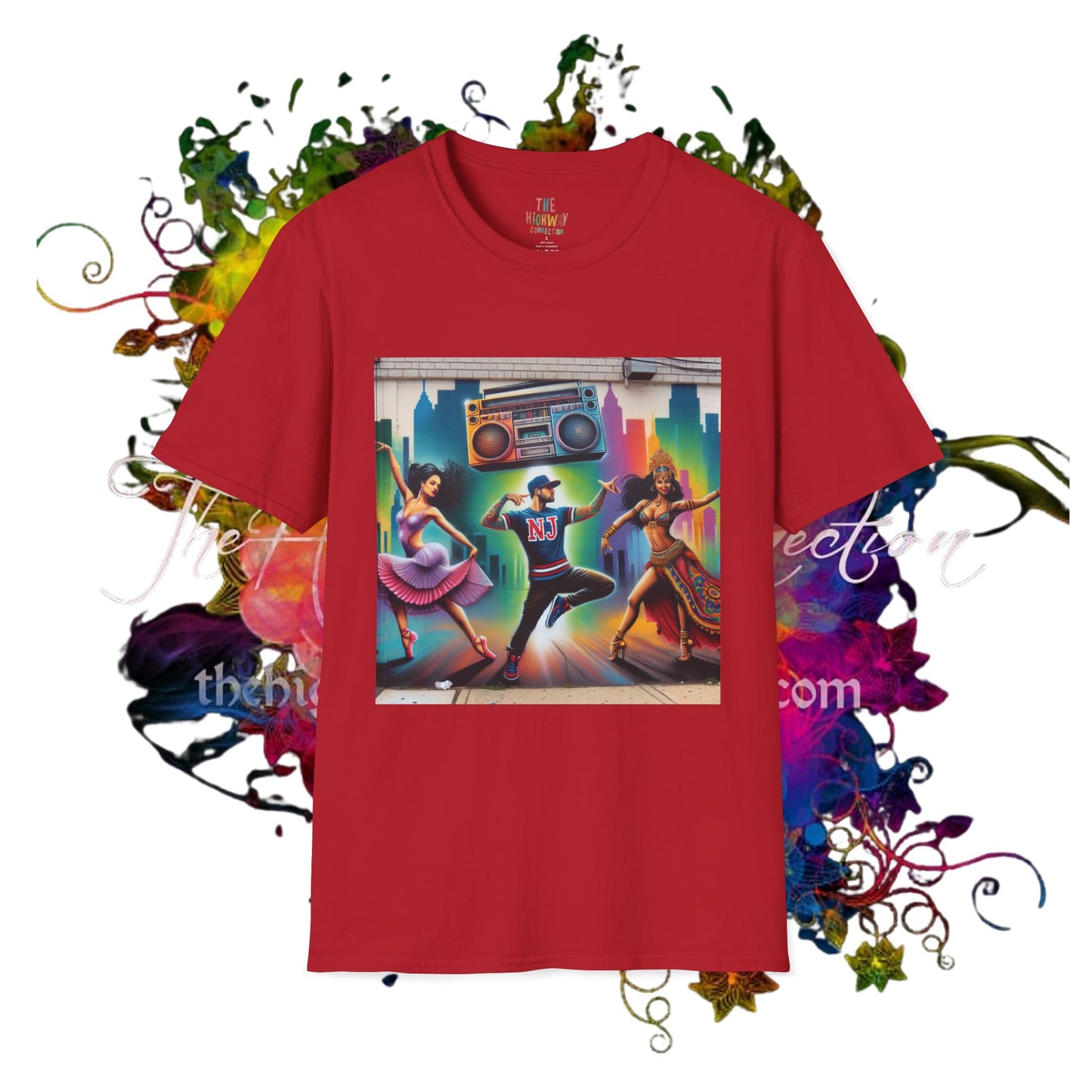 Music Dance Unisex T-Shirt - New Jersey Culture