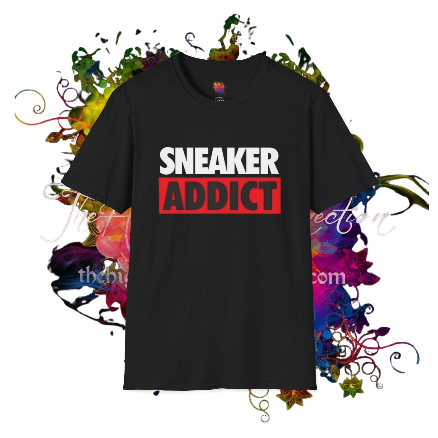 Sneaker Addict Unisex Softstyle T-Shirt | Sneaker head Tee