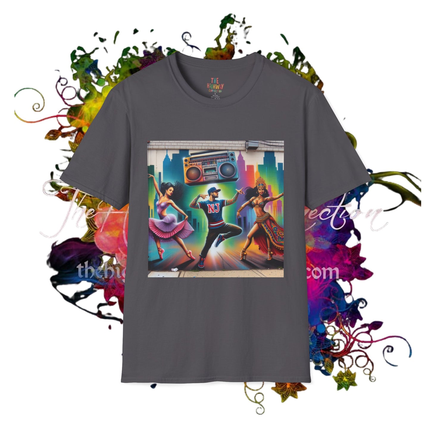 Music Dance Unisex T-Shirt - New Jersey Culture