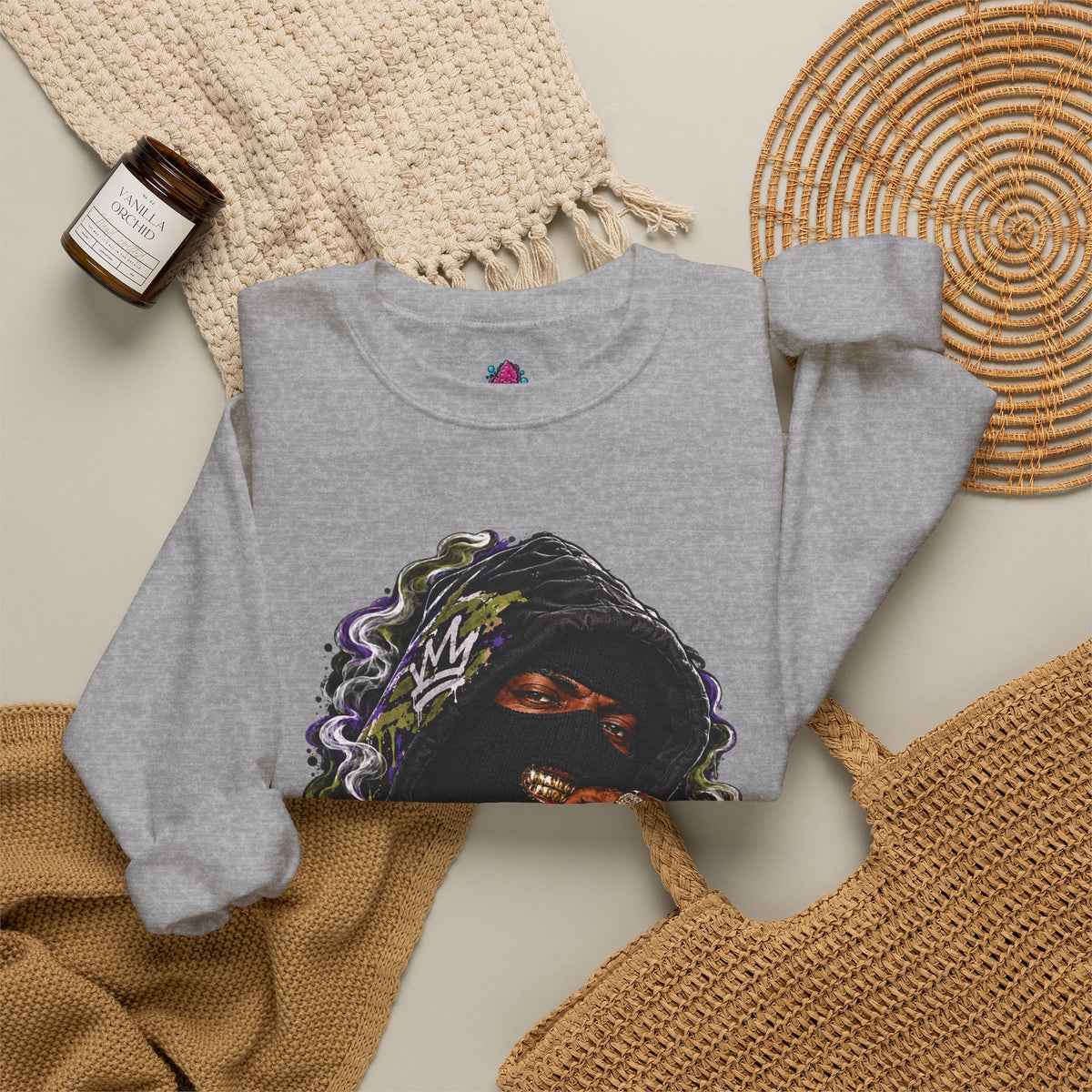 MaskUP /Jersey Gorilla JERSEYDAZE Graphic Sweatshirt
