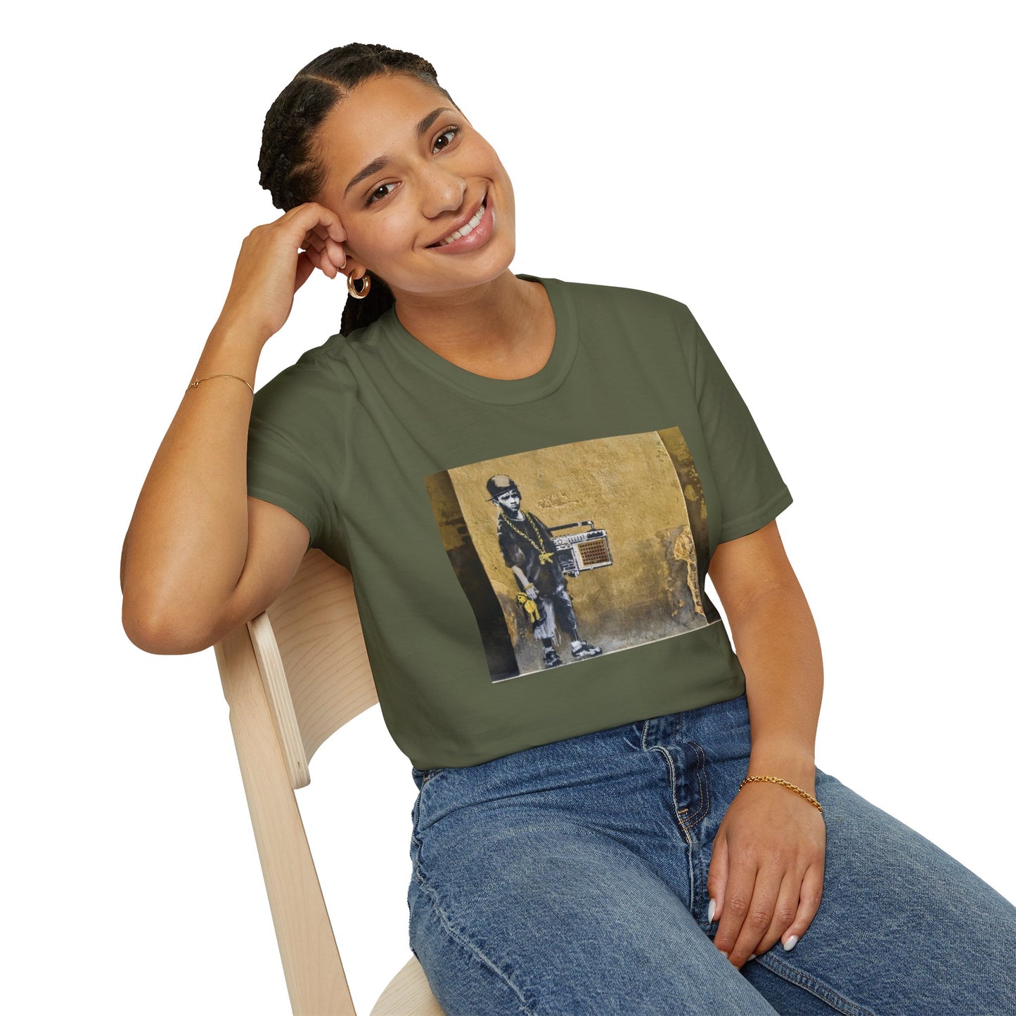 Growin' Up Hard..Street Inspired Unisex Softstyle T-Shirt