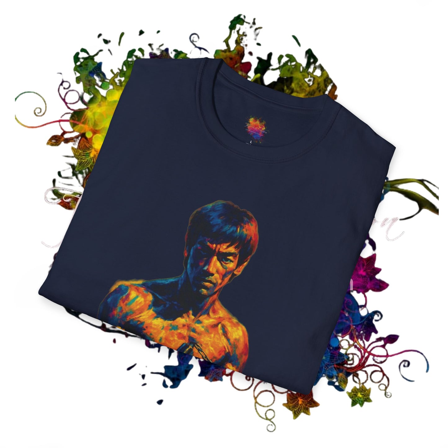 Bruce Lee Inspired Unisex T-Shirt, Martial Arts Shirt, Fitness Apparel, Gift for Him, Casual Wear, Kung Fu Tee