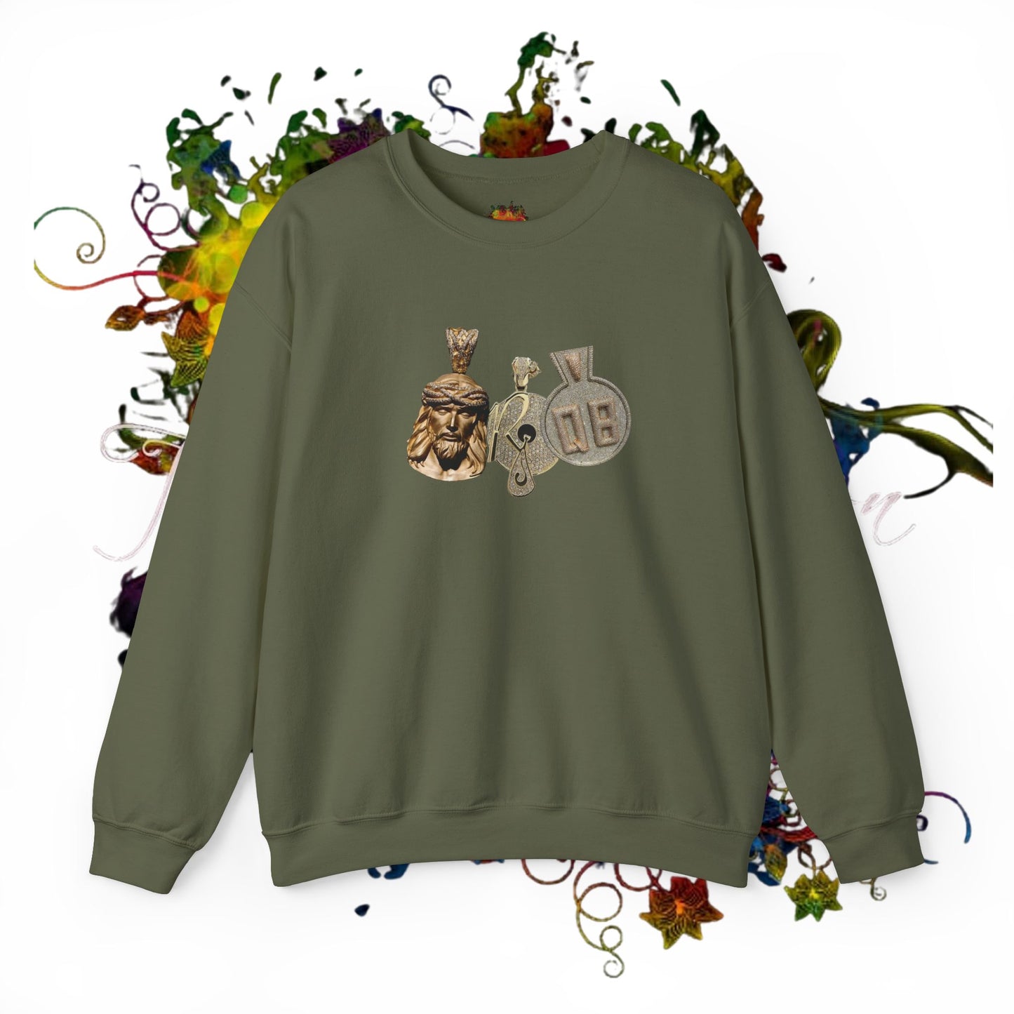 Brooklyn, Jay, Queensbridge..  Unisex Heavy Blend™ Crewneck Sweatshirt