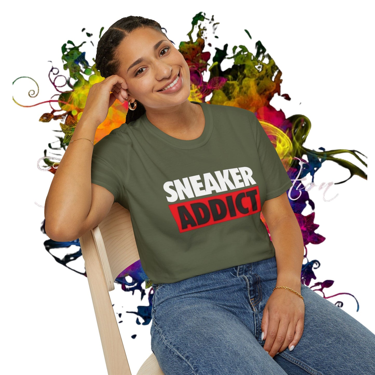 Sneaker Addict Unisex Softstyle T-Shirt | Sneaker head Tee