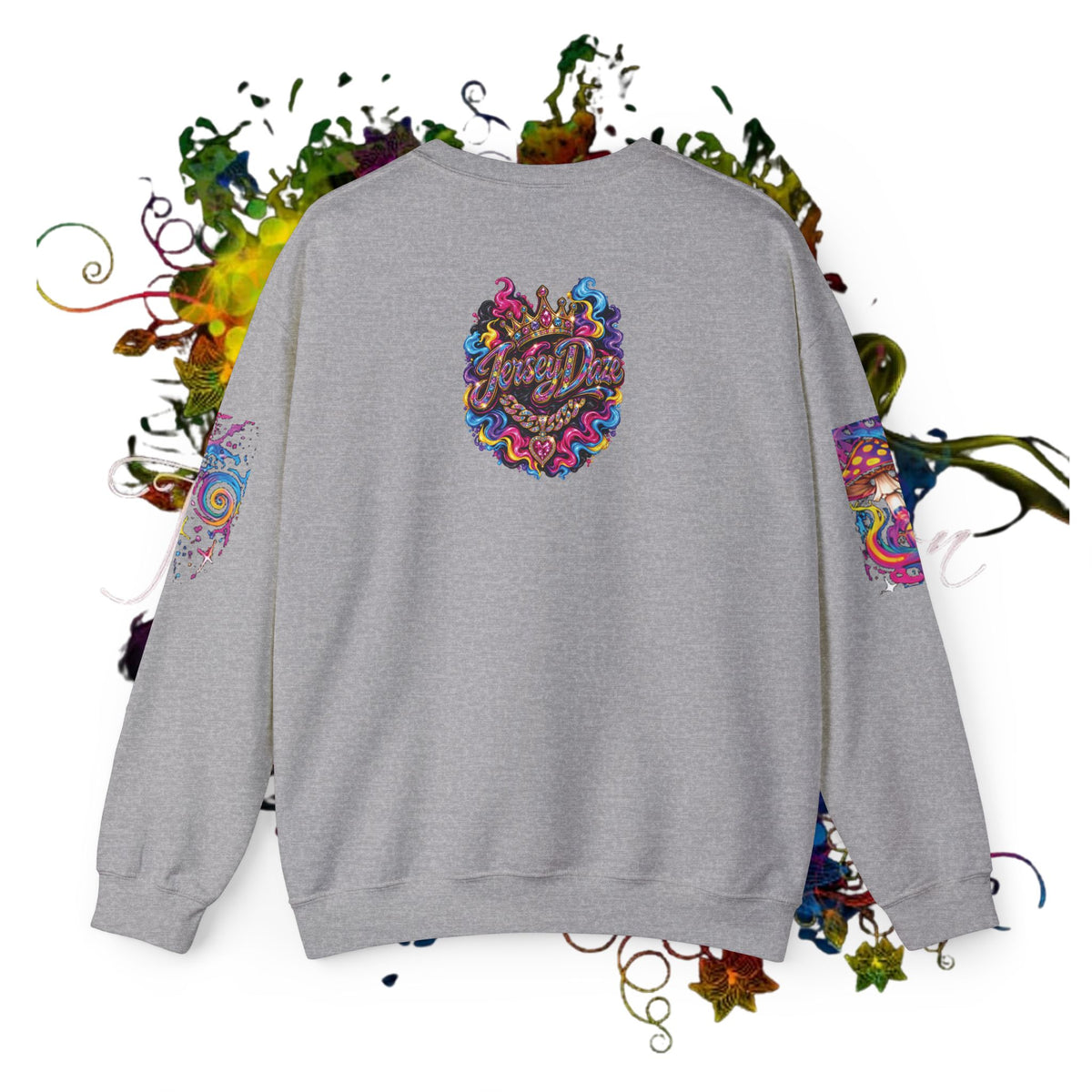 The MaskUp / Ms.D JerseyDaze Crewneck Sweatshirt