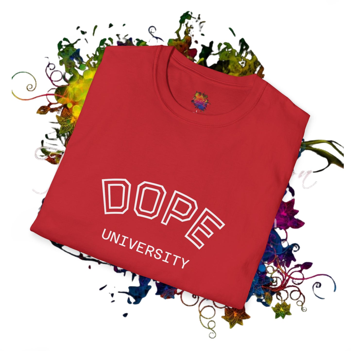 DOPE UNIVERSITY - Unisex Softstyle Tee