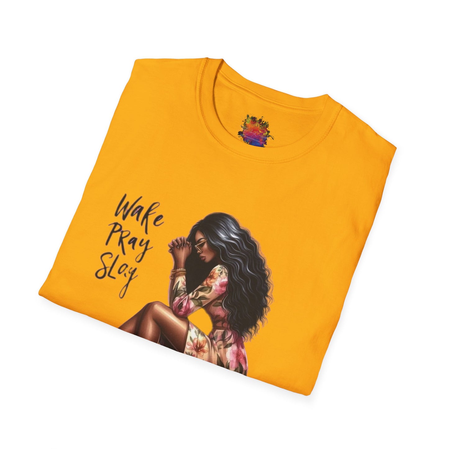 Wake,Pray,Slay... Unisex Softstyle T-Shirt