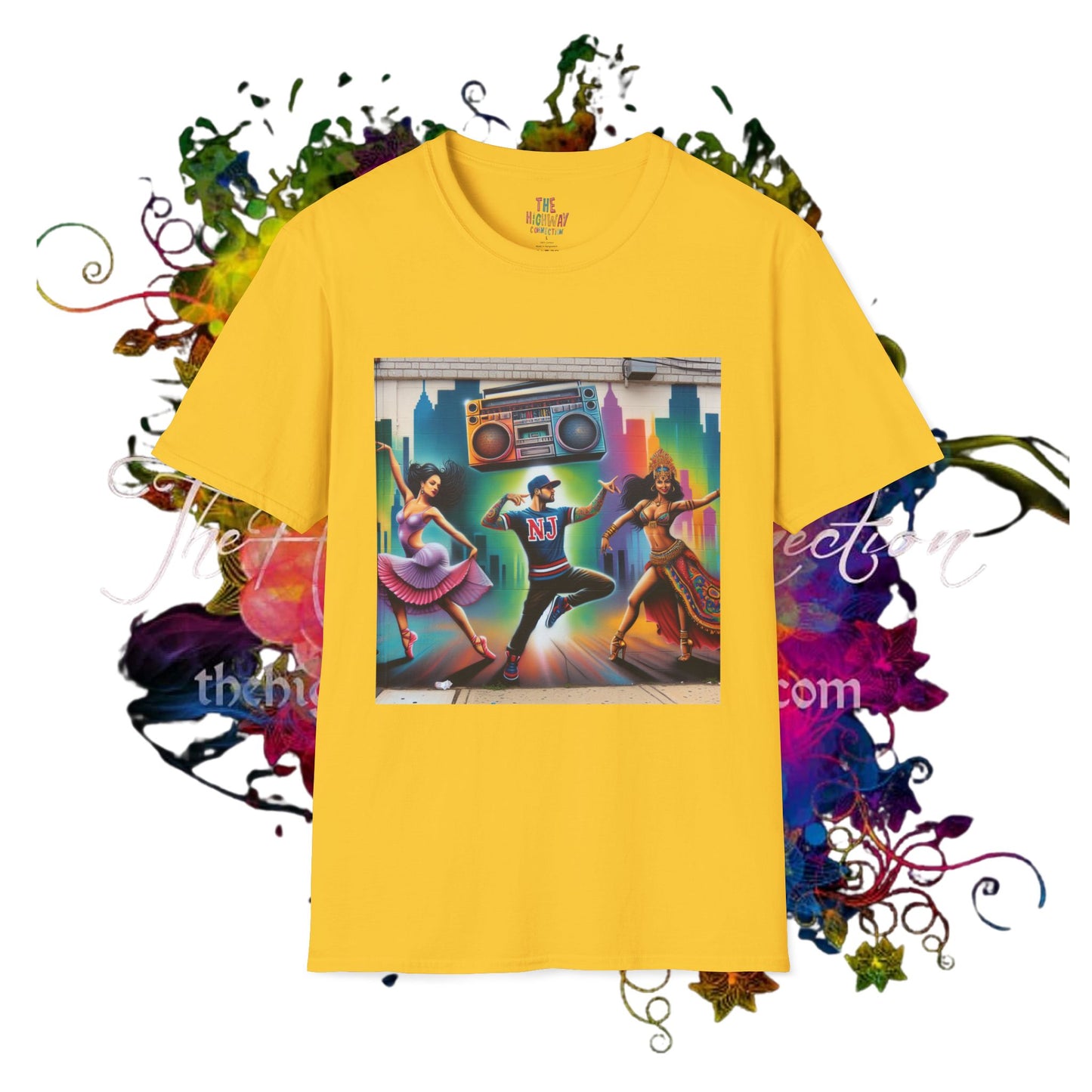 Music Dance Unisex T-Shirt - New Jersey Culture