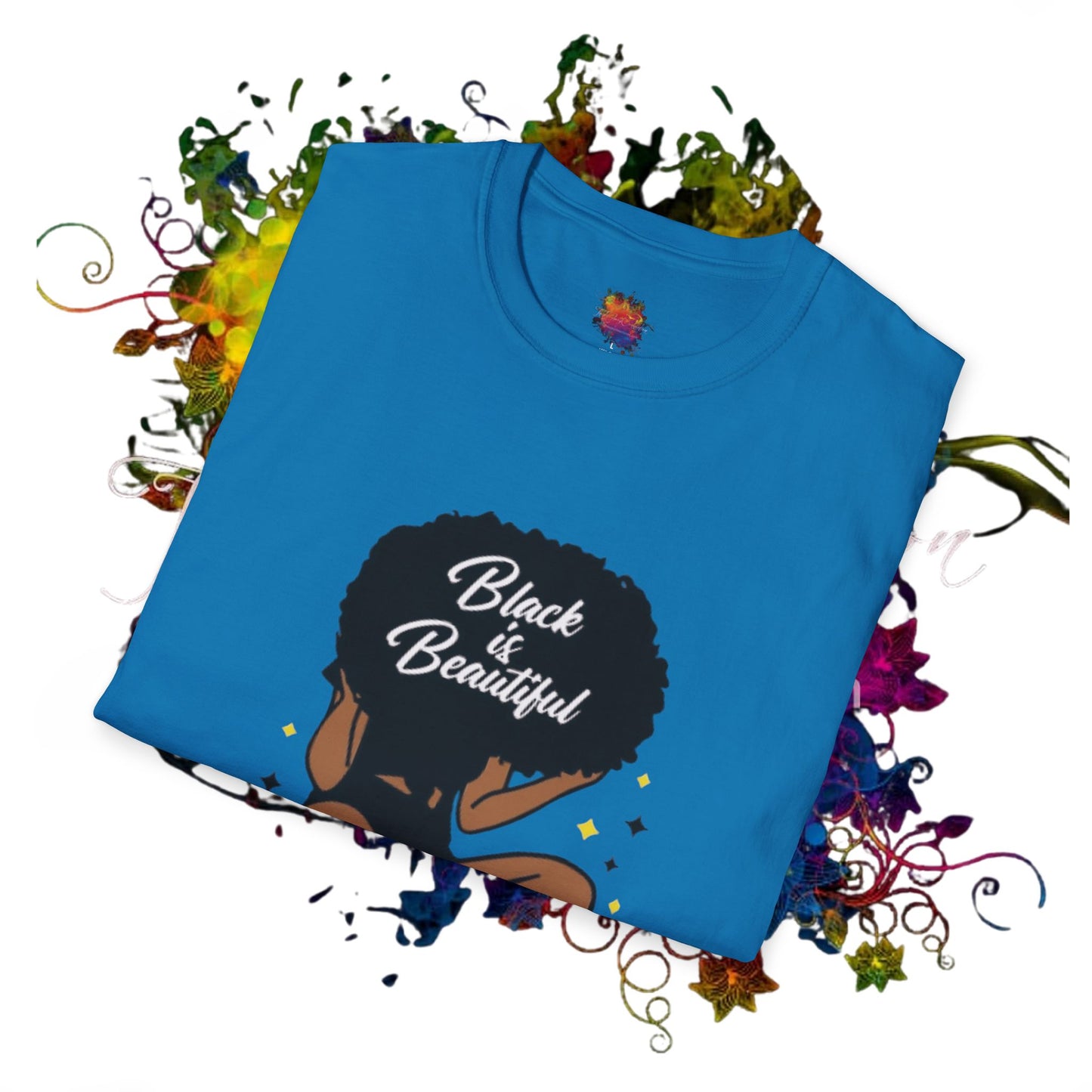 Black is Beautiful Unisex Softstyle T-Shirt