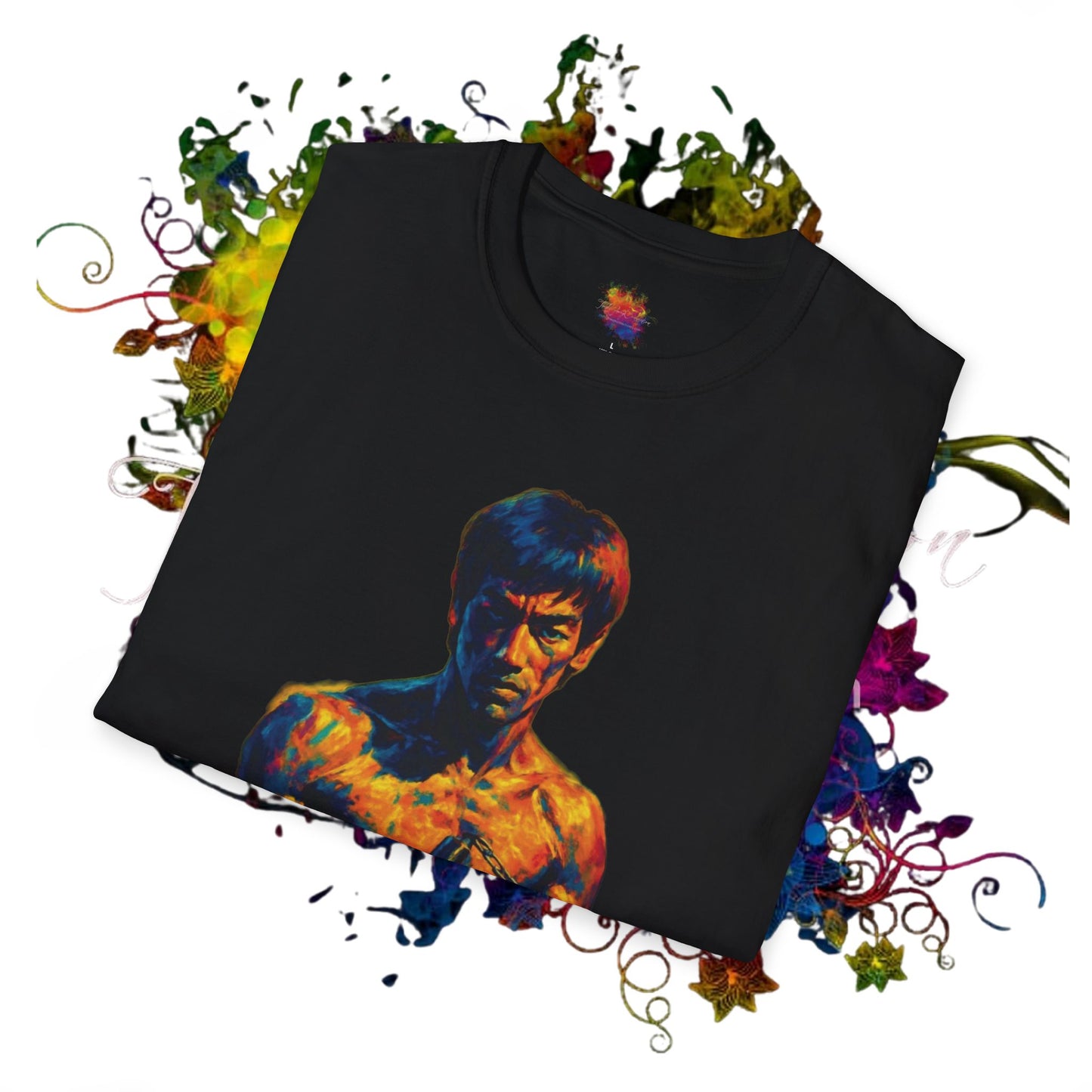 Bruce Lee Inspired Unisex T-Shirt, Martial Arts Shirt, Fitness Apparel, Gift for Him, Casual Wear, Kung Fu Tee